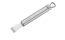 Zitronenzester Parma aus silberfarbenem Edelstahl