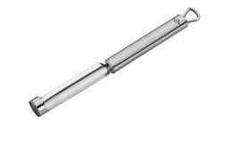 Apfelausstecher Parma aus silberfarbenem Edelstahl