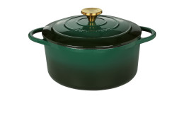 Bratentopf Provence 24 cm in grün