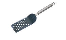 Nylon Pfannenwender Parma aus Edelstahl in silber