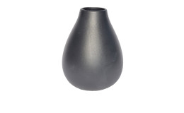 Vase 24 cm Schwarz