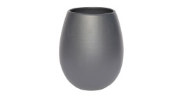 Vase 18 Schwarz