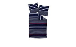 Mako-Satin-Bettwäsche J.D. 155 x 220 cm