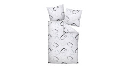 Mako-Satin-Bettwäsche J.D. 155 x 220 cm