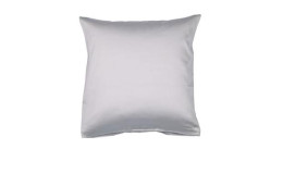 Mako-Satin Kissenbezug Colors in der Größe 80 x 80 cm und in der Farbausführung silber