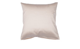 Mako-Satin Kissenbezug Colors in der Größe 80 x 80 cm und in der Farbausführung beige