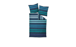 Satin-Bettwäsche J.D. 155 x 220 cm 