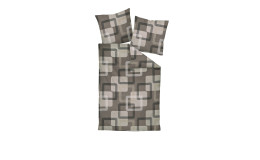 Mako-Satin-Bettwäsche J.D. 155 x 200 cm