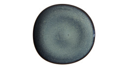 Speiseteller Lave 28 cm in grau
