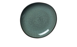 Schale Lave 28 cm in grau