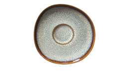 Kaffeeuntertasse Lave 15 cm in beige