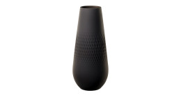 Vase Manufacture Collier 26 cm in schwarz