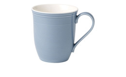 Becher Color Loop 350 ml in blau-weiß