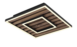 LED-Deckenleuchte Woody 30 cm