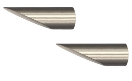 Gardinen-Endstück Cut 2er-Set 16 mm