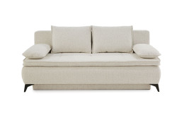Schlafsofa Demian in der Farbe beige