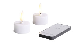 LED-Teelichter-Set 2-tlg.