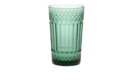 Trinkglas 340 ml in petrol.