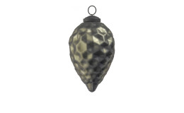 Glas-Christbaumzapfen 11 cm