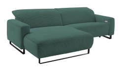 Basis-Wohnlandschaft LASCONDO Elwa, in der Farbausführung Green, Schrägansicht