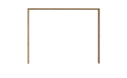 Passepartout Nigel, in der Farbausf. Mauvella oak, Frontansicht