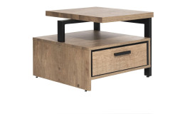 Beistelltisch Pavarotti in der Farbe Barnwood