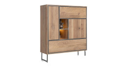 Highboard Trapani in der Farbe Mango