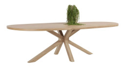 Esstisch Nyborg Eichenfurnier mit warmer Holzfarbe