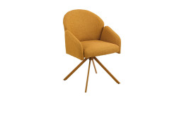 Stuhl Hilda in der Farbe gelb