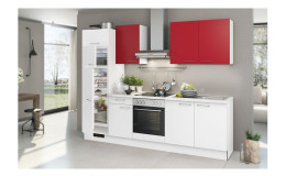 Artego Kueche Turin Turin Alpinweiss Signalrot