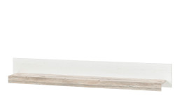 Wandboard Flores in der Farbe Pinie weiß mit Absetzung in Oslo Pinie