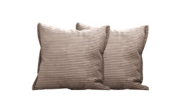 Kissensatz Sunny in einem braun-beigen Bezugsstoff