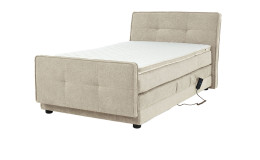Boxspringbett Pia in der Farbe Beige