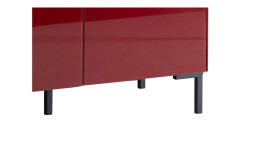 Unterer Teil eines Highboards mit Füßen