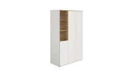 Kleiderschrank Lieven in der Farbausführung Kreideweiß