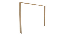 Passepartoutrahmen Silvio in Dekor-Druck Eiche Artisan.