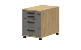 Rollcontainer Texas, Schrägansicht