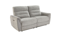 3-Sitzer Sofa Ivana in der Farbe Grau