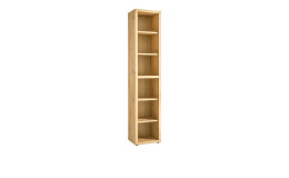 Regal Renatura aus Holzwerkstoff in Artisan Eiche mit fünf Böden.