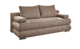 Schlafsofa Borna, in der Farbausführung Taupe