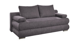 Schlafsofa Borna, in der Farbausführung Anthrazit