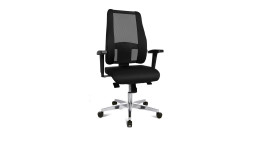 Bürostuhl Sitting Lady 300 in schwarz, höhenverstellbar