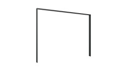 Passepartoutrahmen Berlin Plus in der Farbe Graphit