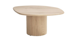Couchtisch Palma von Xooon in Eiche mit ovaler Platte