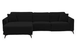 Wohnlandschaft Triest in einem Bezugsstoff in sand