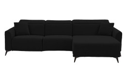 Wohnlandschaft Triest in einem Bezugsstoff in sand