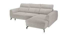 Wohnlandschaft Timo in der Farbe silber