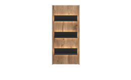 Paneel Pamela in der Ausführung Viking Eiche in der Farbe Anthrazit