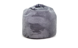 Sitzsack BUZZ in der Farbe grau