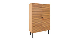 Highboard Nilla von House Nordic aus Eichenfurnier mit 2 Türen